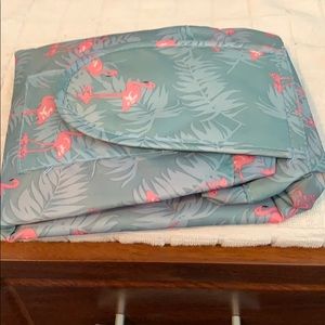 Drawstring makeup holder